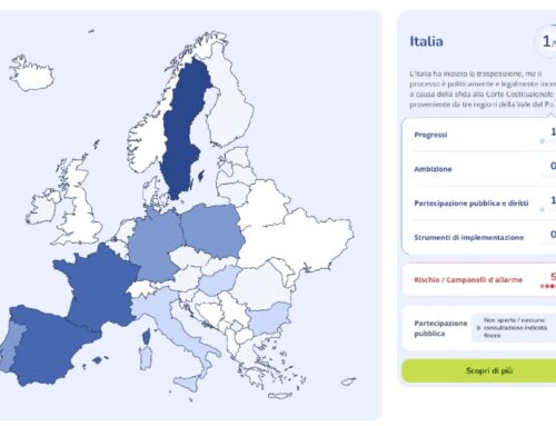 Direttiva Ue anti-smog: “Italia unico Paese ancora senza consultazione pubblica”.